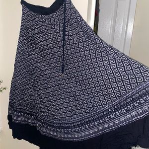 Indian Print Skirt